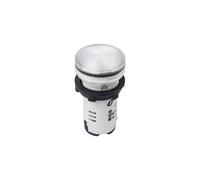 Spia luminosa 22mm bianca 230V AC XB7EV07MP Harmony