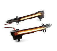 Spia Luminosa Dinamica Per Seat Per Ateca 5D 2016 2017 2018 2019 2020 2021 Per FR Indicatore Direzione Laterale 1 Set LED Dinamico Luci Direzione(Smoked black)