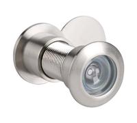 Spia per Porta 28 mm con Ampio Angolo di Visione, Occhio Magico per Porta Esterna ed Interna Grandi Dimensioni, Copertura Privacy Resistente per Hotel e Home Office, Spessore 35-60 mm