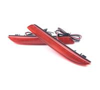 Spia Riflettore Striscia Compatibile Con CR-Z Per Insight 2010 2011 2012 2013 2014 Per CR-V 2012 2013 2014 Paraurti Posteriore Riflettore Luce Freno Lampade Di Coda(Red)