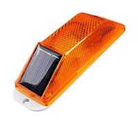 Spia solare - Spia stroboscopica solare, Torcia di sicurezza solare | Faro lampeggiante a LED, spia impermeabile, semaforo lampeggiante super luminoso per uso in fabbrica del traffico edile