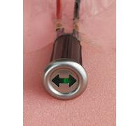 Spia verde cornice inox indicatore direzione doppio A.R.105/115 e varie