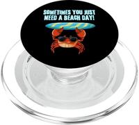 Spiaggia a volte hai solo bisogno di una giornata in spiaggia Surf Divertimento acquatico PopSockets PopGrip per MagSafe