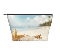 Spiaggia Al Mare, Borsa da toilette Borsa per trucco Borsa per cosmetici Borsa da toilette da viaggio portatile