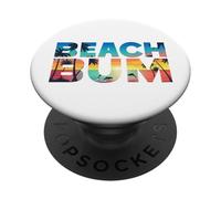 Spiaggia Bum Divertente PopSockets PopGrip Adesivo