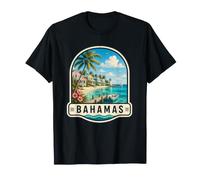 Spiaggia del Paradiso Tropicale delle Bah Maglietta