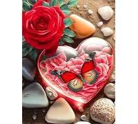 Spiaggia della Farfalla Rosa Puzzles 1200 Pezzi per Adulti, Challenge Gioco Educativo per adulti, puzzles per Gioco Familiare, Giochi Rilassamento e Intelligence, puzzle 1200 pezzi 75 x 50 cm