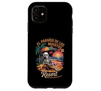 Spiaggia dell'Aldilà - Gli spiriti non lasciano mai - Día de los Muertos Custodia per iPhone 11