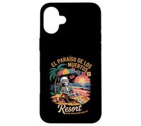 Spiaggia dell'Aldilà - Gli spiriti non lasciano mai - Día de los Muertos Custodia per iPhone 16 Plus
