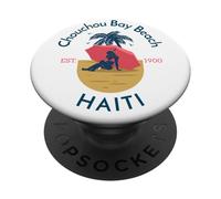 Spiaggia di Chouchou Bay Haiti PopSockets PopGrip Adesivo