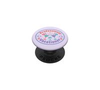 Spiaggia di cocktail tropicale retrò per vacanzieri PopSockets PopGrip Adesivo