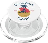 Spiaggia di Divna Dalmazia Croazia PopSockets PopGrip per MagSafe