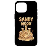 Spiaggia Di Sabbia Mood Sandcastle Summer Ocean Vibes Custodia per iPhone 16 Pro Max