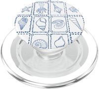 Spiaggia di stelle marine con conchiglie blu PopSockets PopGrip per MagSafe