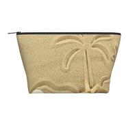 Spiaggia E Palme, Borsa da toilette Borsa per trucco Borsa per cosmetici Borsa da toilette da viaggio portatile