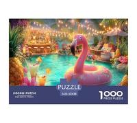 Spiaggia Jigsaw Puzzle 1000 Pezzi Per Adulti VaGattoion Puzzle Sfidanti Per Adulti E Bambini Età 9 Anni + Cartone Riciclato Al 100% Puzzle Decorativo 52x38cm/1000pcs