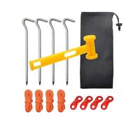 Spiaggia multifunzionale dei picchetti dei pali resistenti dei venti dei picchetti della tenda per gli ingranaggi all'aperto di sopravvivenza antivento