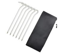 Spiaggia multifunzionale dei picchetti dei pali resistenti dei venti dei picchetti della tenda per gli ingranaggi all'aperto di sopravvivenza antivento