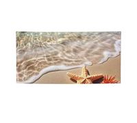 Spiaggia Stella Marina Banner e Segni Esterni Interni Decorazione Festone Banner Personalizzato con Occhielli Sfondo Compleanno Sfondo Poster Foto Sfondo per Matrimonio Evento Medio