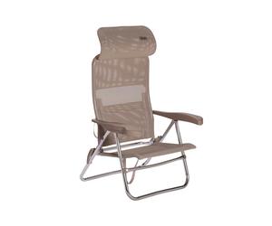 Spiaggina crespo al-205 beach chair compact beige