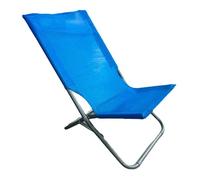 SPIAGGINA IN TEXTILENE BLU PIEGHEVOLE SEDIA PER MARE CAMPEGGIO 57X47X72 CM 28105