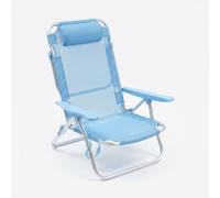 Spiaggina Mare Pieghevole Parigi Alluminio Giardino 53x62x77 cm