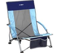 BRUNNER 0404135N.C57 Spiaggina Pieghevole, Cuba Airback Blu/Grigio/Azzurro, Peso 3 kg, Portata 100 kg