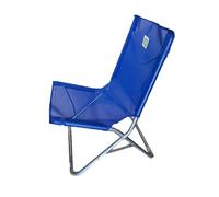 SPIAGGINA PIEGHEVOLE IN FERRO, LEGGERA RESISTENTE (Blue), 40D x 80W x 70H cm