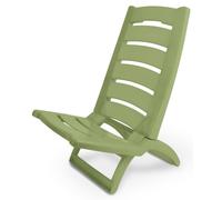 Spiaggina sdraio spiaggia mare Italia in vari colori pieghevole plastica sedia