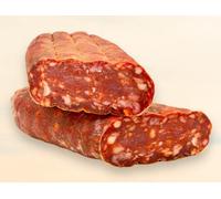 Spianata Piccante Calabrese piatto peperoncino piccante Salami dall'Italia dalla Calabria (400gr)