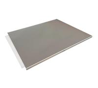 Spianatoia in Acciaio Inox AISI 304 con Tappetino Antiscivolo, Piano da Lavoro Professionale per Cucina, Bordo Anteriore 2 cm (40x40 cm)