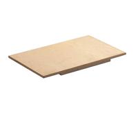 Spianatoia in legno per impasti tradizionali senza bordo 75x50 cm