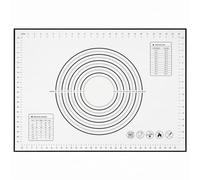 Spianatoia per Impastare 70x 50cm Grande Tappetino Silicone Riutilizzabile Antiscivolo Resistente al calore Tappeto da Cucina per Torta, Pizza