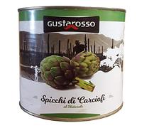 SPICCHI DI CARCIOFI AL NATURALE 2500 gr. Gustarosso - Cartone 6 Pezzi