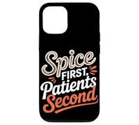 Spice First Patients Seconda Zucca Spice Nurse Custodia per iPhone 12/12 Pro