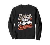 Spice First Patients Seconda Zucca Spice Nurse Felpa