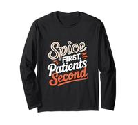 Spice First Patients Seconda Zucca Spice Nurse Maglia a Manica