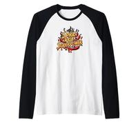 Spice is My Superpower Chili Pepper Lover Hot Foodie Maglia con Maniche Raglan
