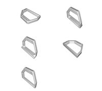 Spice Rack Holder with Command Strip Mount 3-Tier Cabinet Door Organizer Storage