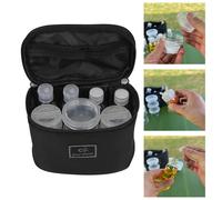 Spice up Your Outdoor Cucina Campeggio Condimento Set con Bottiglie Sigillate