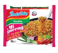 SPICEHUB Indomie Noodles Hot And Spicy Mi Goreng 80g - Confezione da 40 tagliatelle istantanee