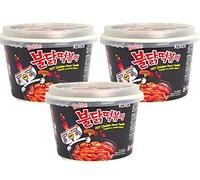 SPICEHUB Samyang - Buldak Topokki al gusto di pollo caldo, 185 g (confezione da 3)
