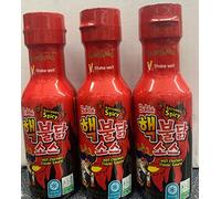 SPICEHUB Samyang Salsa piccante al gusto di pollo piccante, 200 g (confezione da 3)