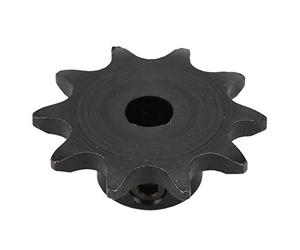 Spicket a Catena in Acciaio, Pignone D-bore a 10 Denti per Serie 5202, Ottima Sostituzione, Pignone a Vite del Foro 'albero 6 Mm, Compatibile con e con Parte di Accoppiamento