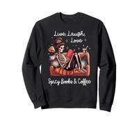 Spicy Books & Coffee Smutty Book Lover Smut Love Smutt Books Felpa