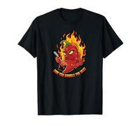 Spicy Chili Pepper Cartoon Can You Handle The Heat Maglietta