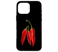 Spicy Hot Life Everyday with Red Chili Paper Graphic Designs Custodia per iPhone 16 Pro Max
