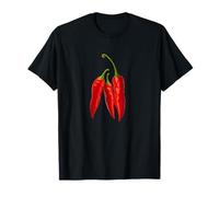Spicy Hot Life Everyday with Red Chili Paper Graphic Designs Maglietta