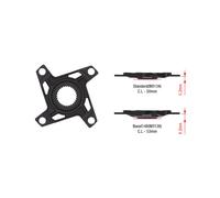 SPIDER BOSCH GEN4 104BCD IN ALLUMINIO FSA
