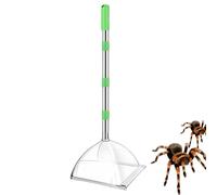 Spider Catcher, Fly Picker Tool, Trap Grabber, Gentle Capture Release System, Long Reach 32 Inches Adjustable Wand For Home, Work, Bedroom, Garden, Outdoor Use, Silvebr